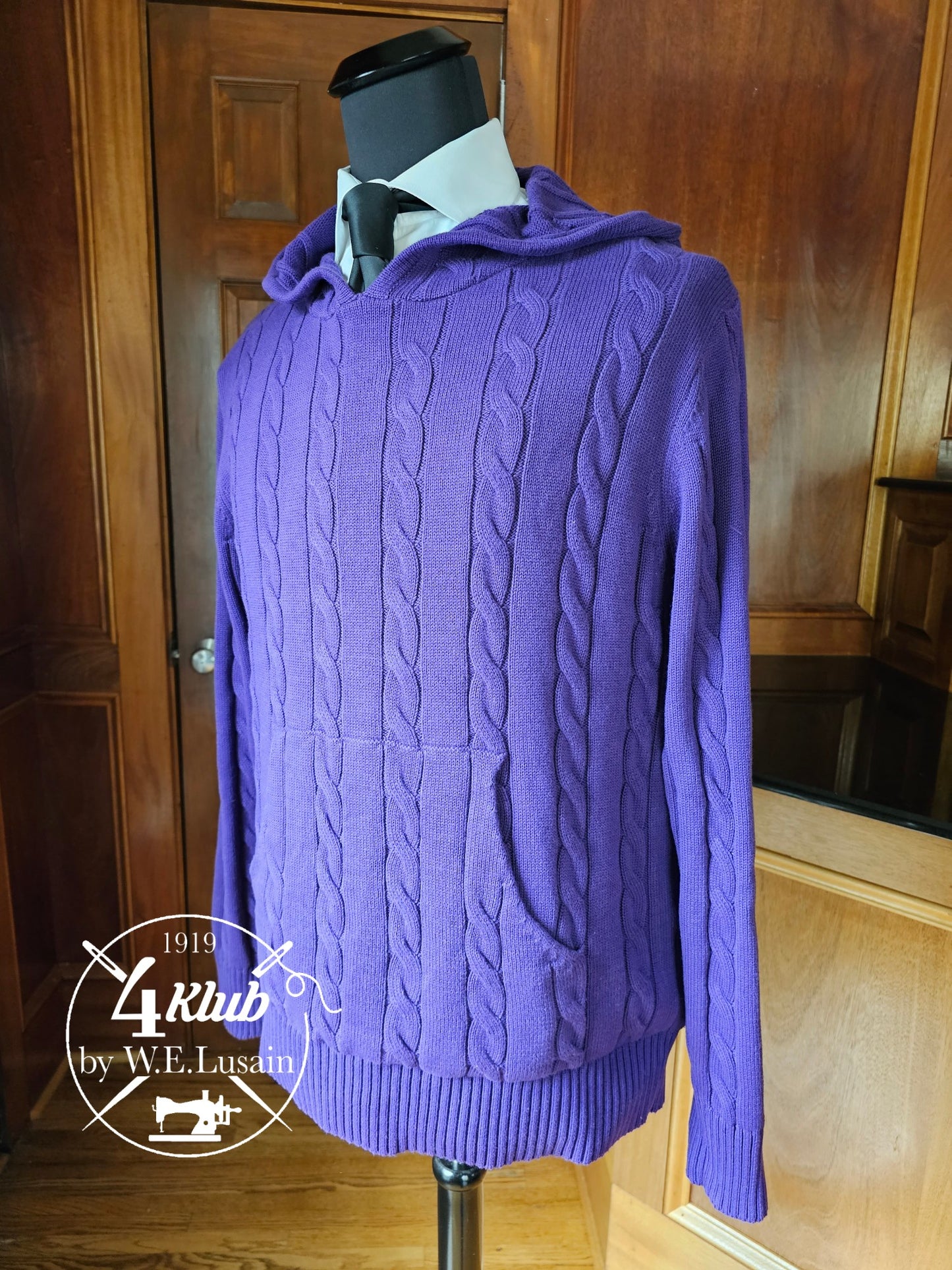 Unisex Cable Knit Hoodie (6 Colors)