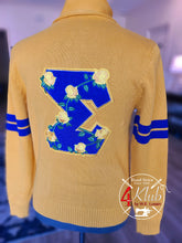 Load image into Gallery viewer, Gold Cardigan (Personalized)
