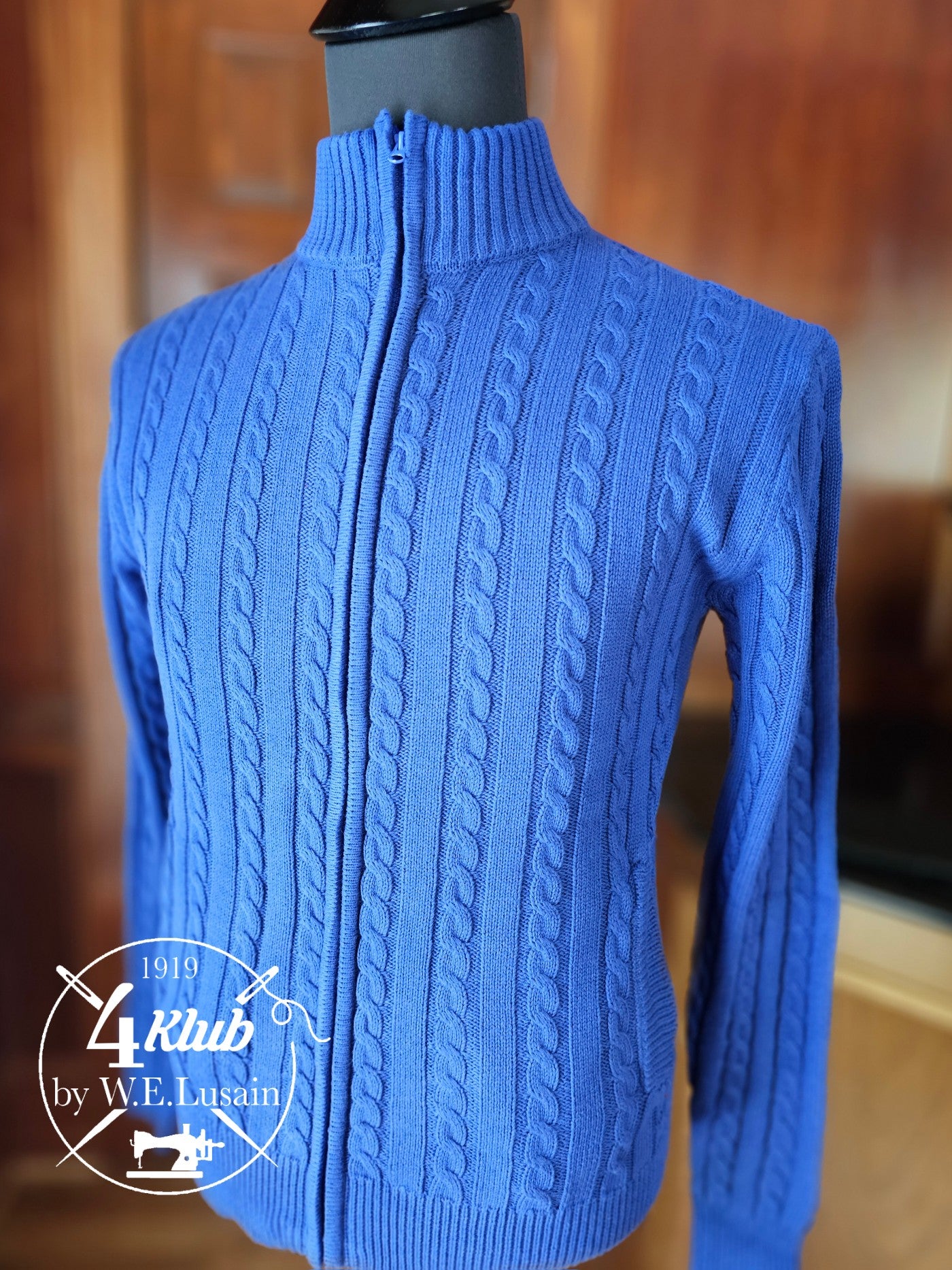 Unisex Cable Knit Full Zip (5 Colors)