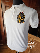 Load image into Gallery viewer, Alpha White Polo - 1
